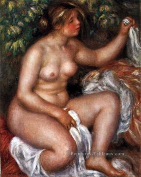 Pierre Auguste Renoir œuvres - apres le bain Pierre Auguste Renoir